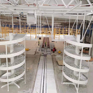 Valčekov&yacute; špir&aacute;lov&yacute; dopravn&iacute;k-gravit&aacute;cia špir&aacute;la